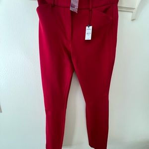 NWT Express Red Pants